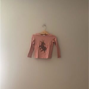 $15 ADD ON OEUF top pink tee zara unicorn Rylee + cru Jamie kay‎